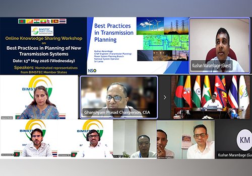 Knowledge Sharing Workshop on Best Practices in Planning of New Power Transmission Systems